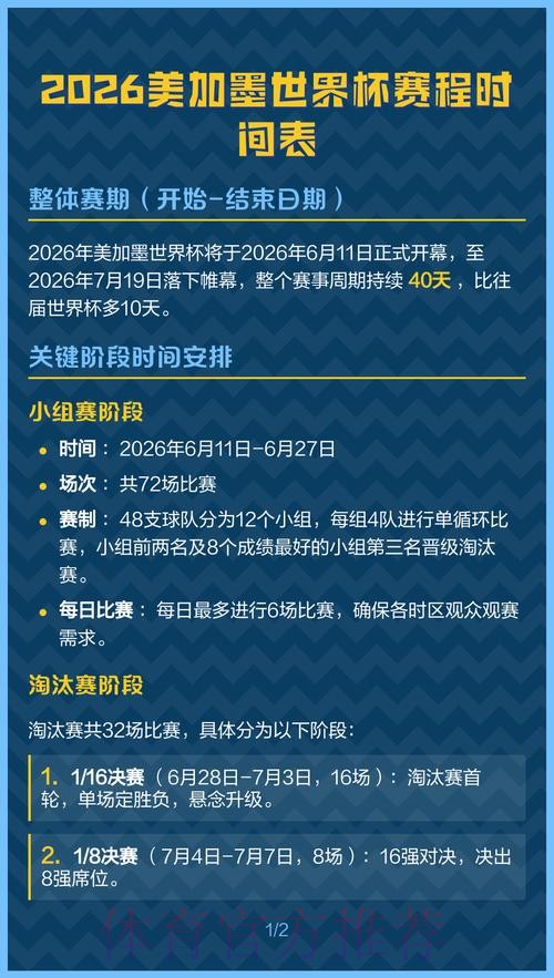 2026美加墨世界杯直播什么时候开始